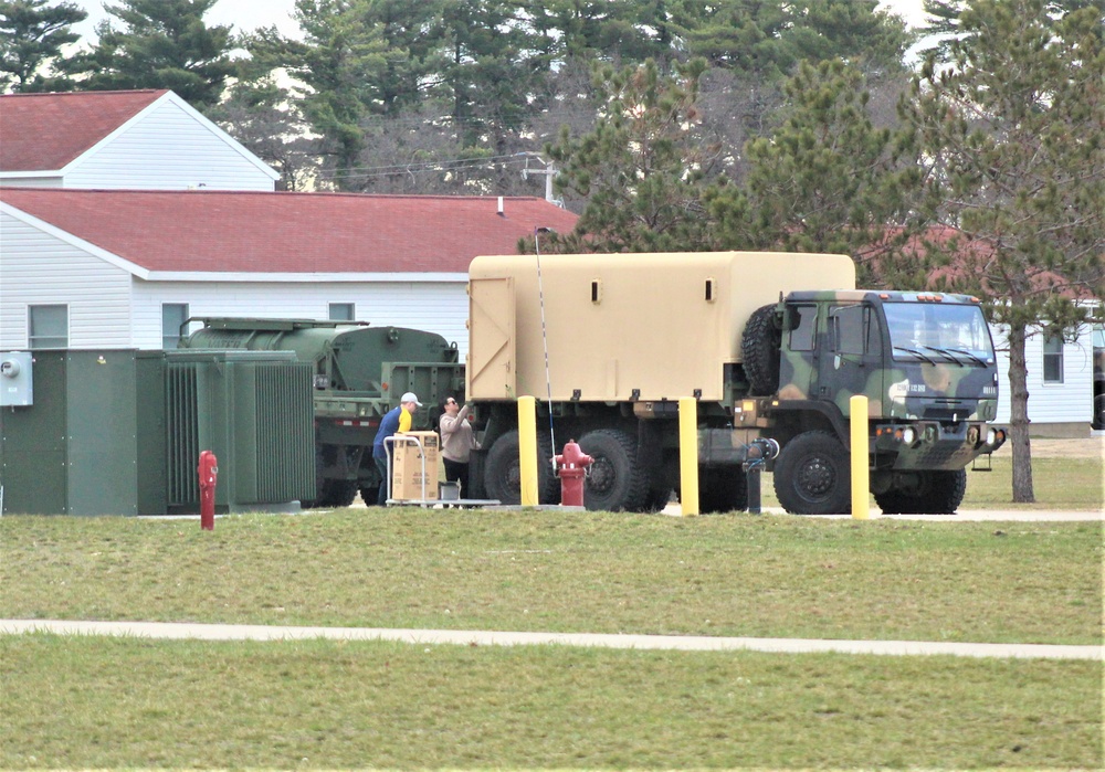 April 2024 training operations at Fort McCoy