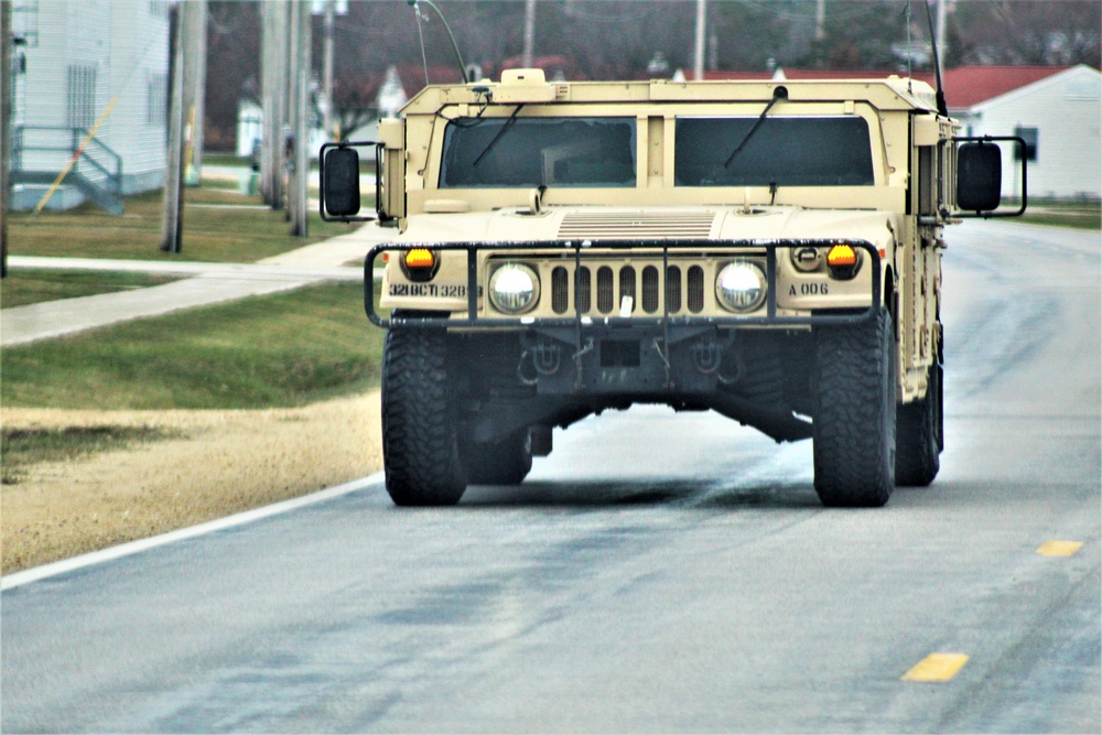 April 2024 training operations at Fort McCoy