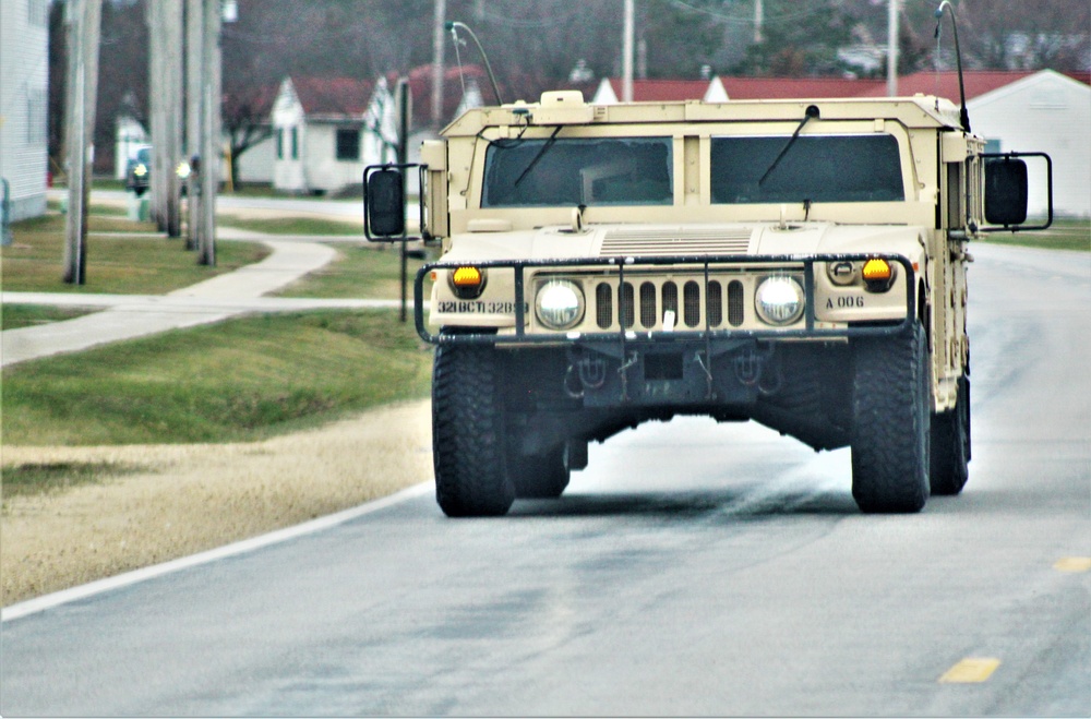 April 2024 training operations at Fort McCoy