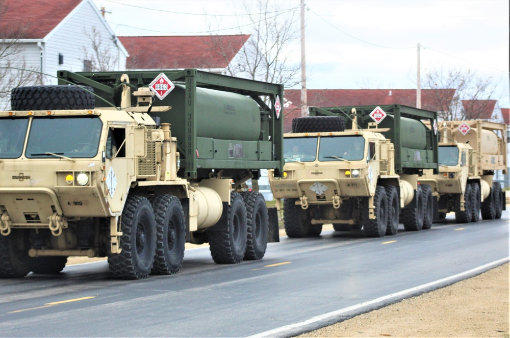 April 2024 training operations at Fort McCoy