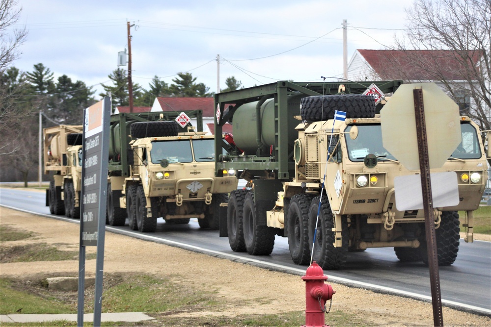 April 2024 training operations at Fort McCoy