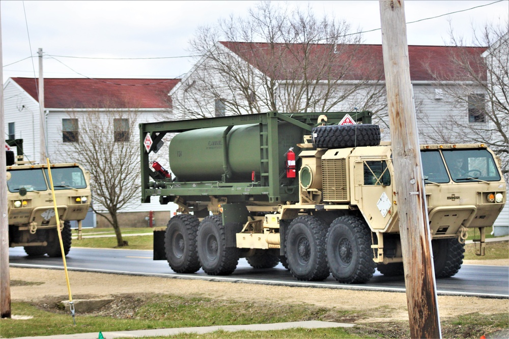 April 2024 training operations at Fort McCoy