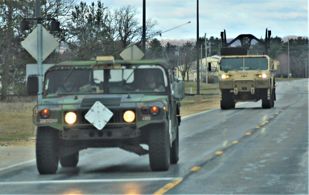 April 2024 training operations at Fort McCoy