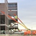 April 2024 barracks construction operations at Fort McCoy