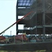 April 2024 barracks construction operations at Fort McCoy