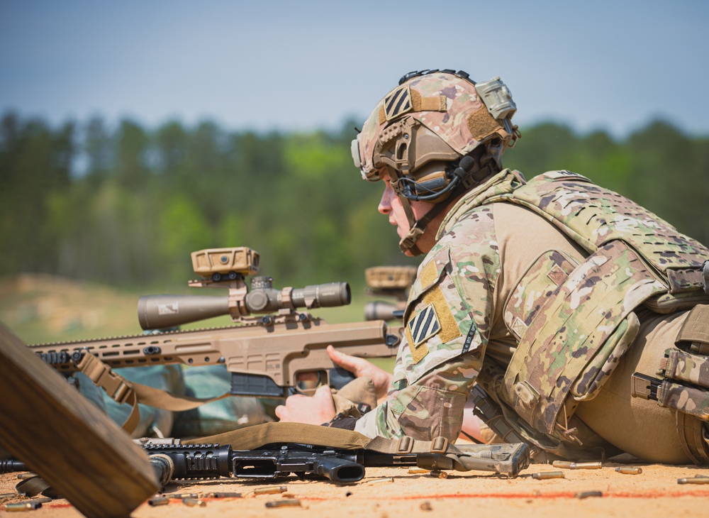 3rd Infantry Division competes at the 2024 International Sniper Competition