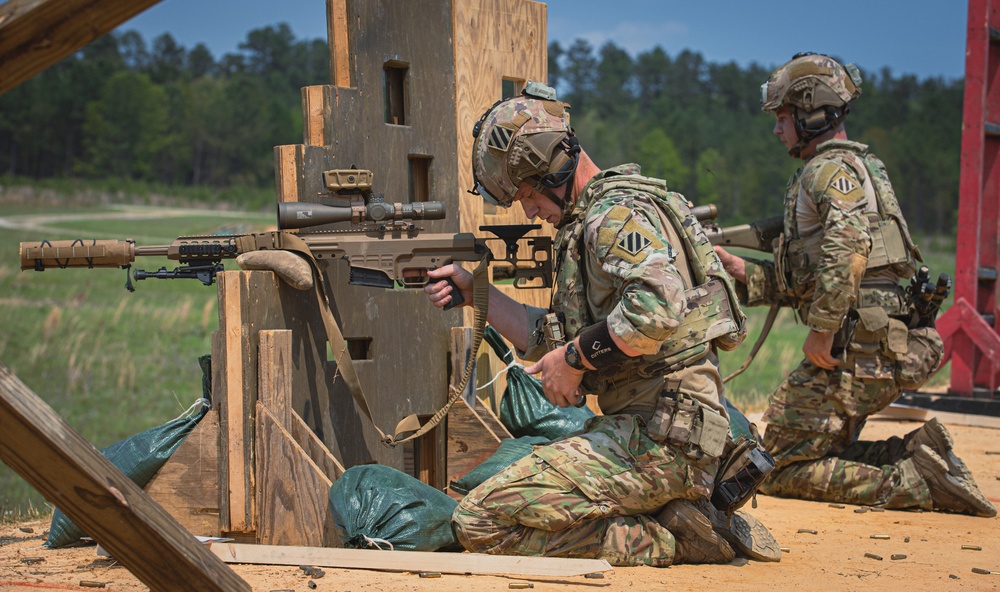 3rd Infantry Division competes at the 2024 International Sniper Competition
