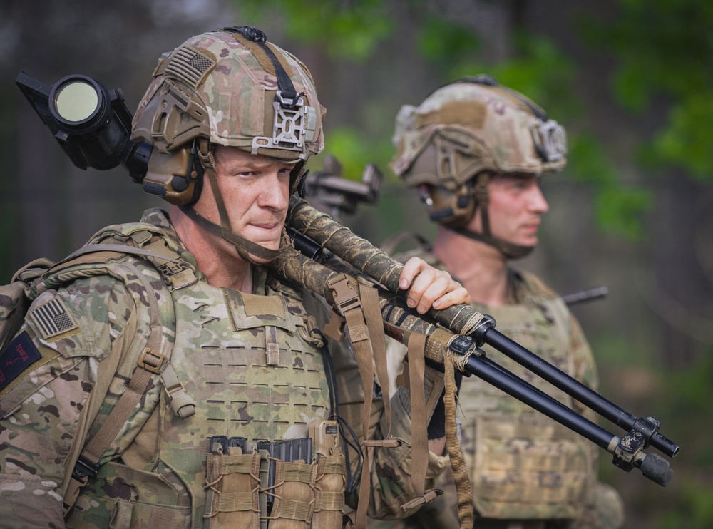 3rd Infantry Division competes at the 2024 International Sniper Competition