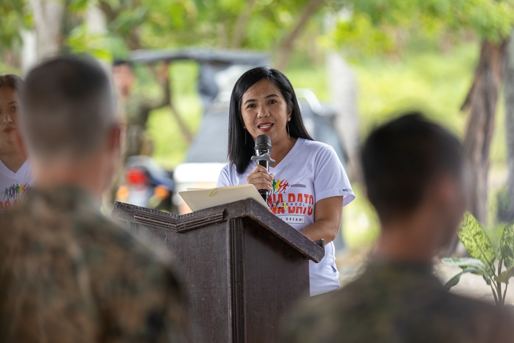 Balikatan 24: Butas na Bato Elementary School Bundle of Joy Delivery