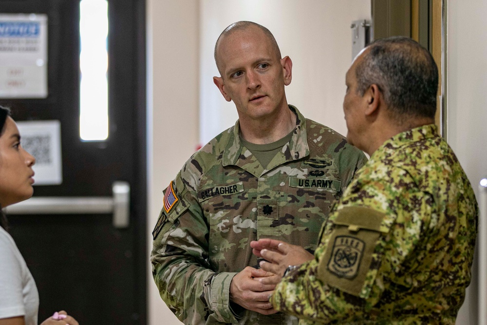 1st Security Force Assistance Brigade discusses military planning with partner nations for exercise CENTAM Guardian 24 phase one