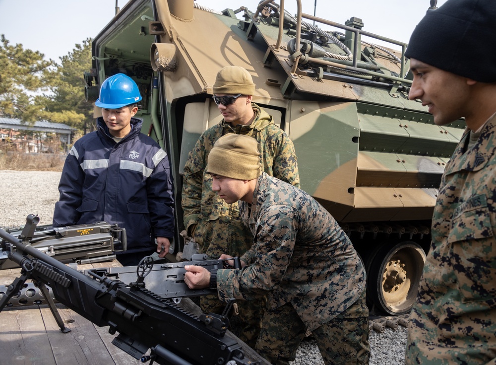 U.S. Marines tour South Korean AAVs during Freedom Shield 24
