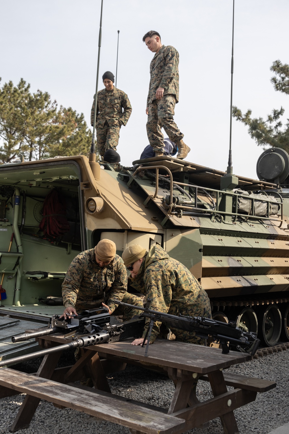 U.S. Marines tour South Korean AAVs during Freedom Shield 24