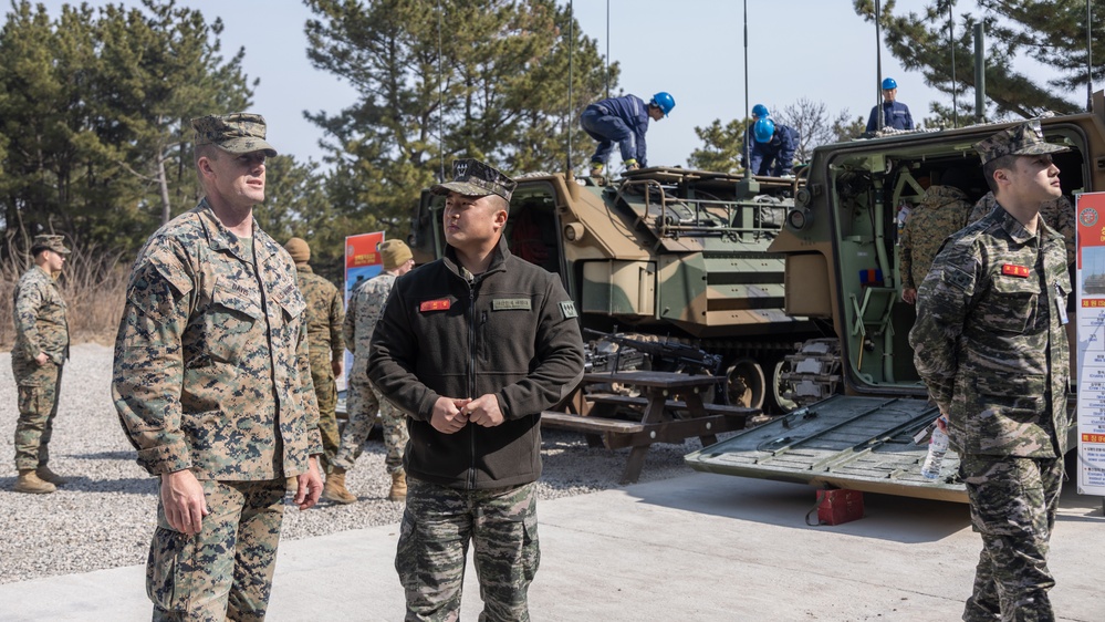 U.S. Marines tour South Korean AAVs during Freedom Shield 24