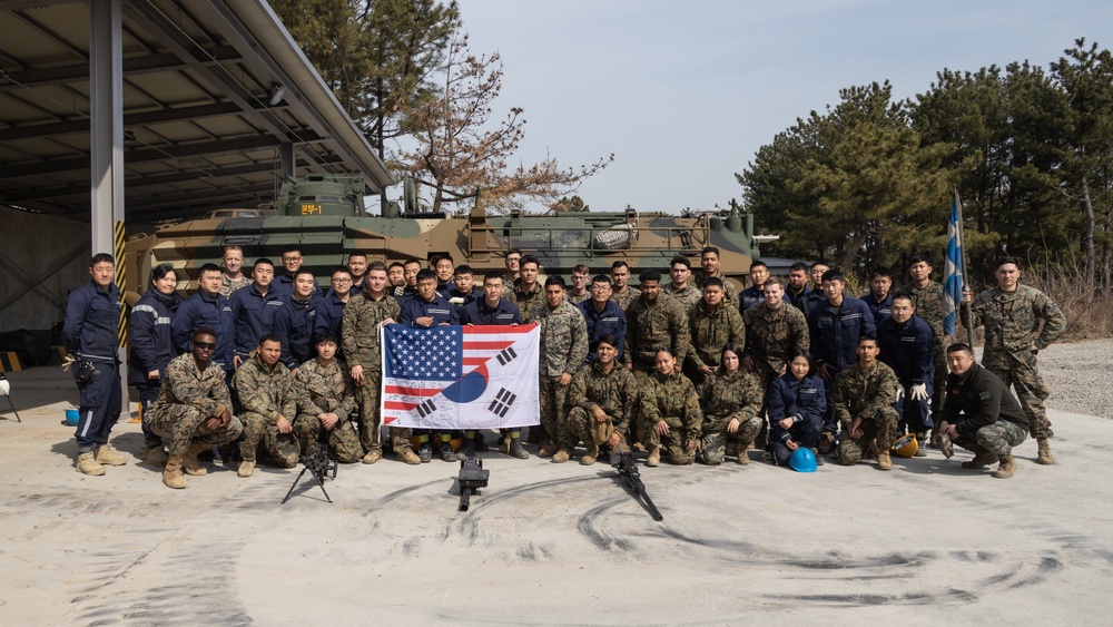 U.S. Marines tour South Korean AAVs during Freedom Shield 24