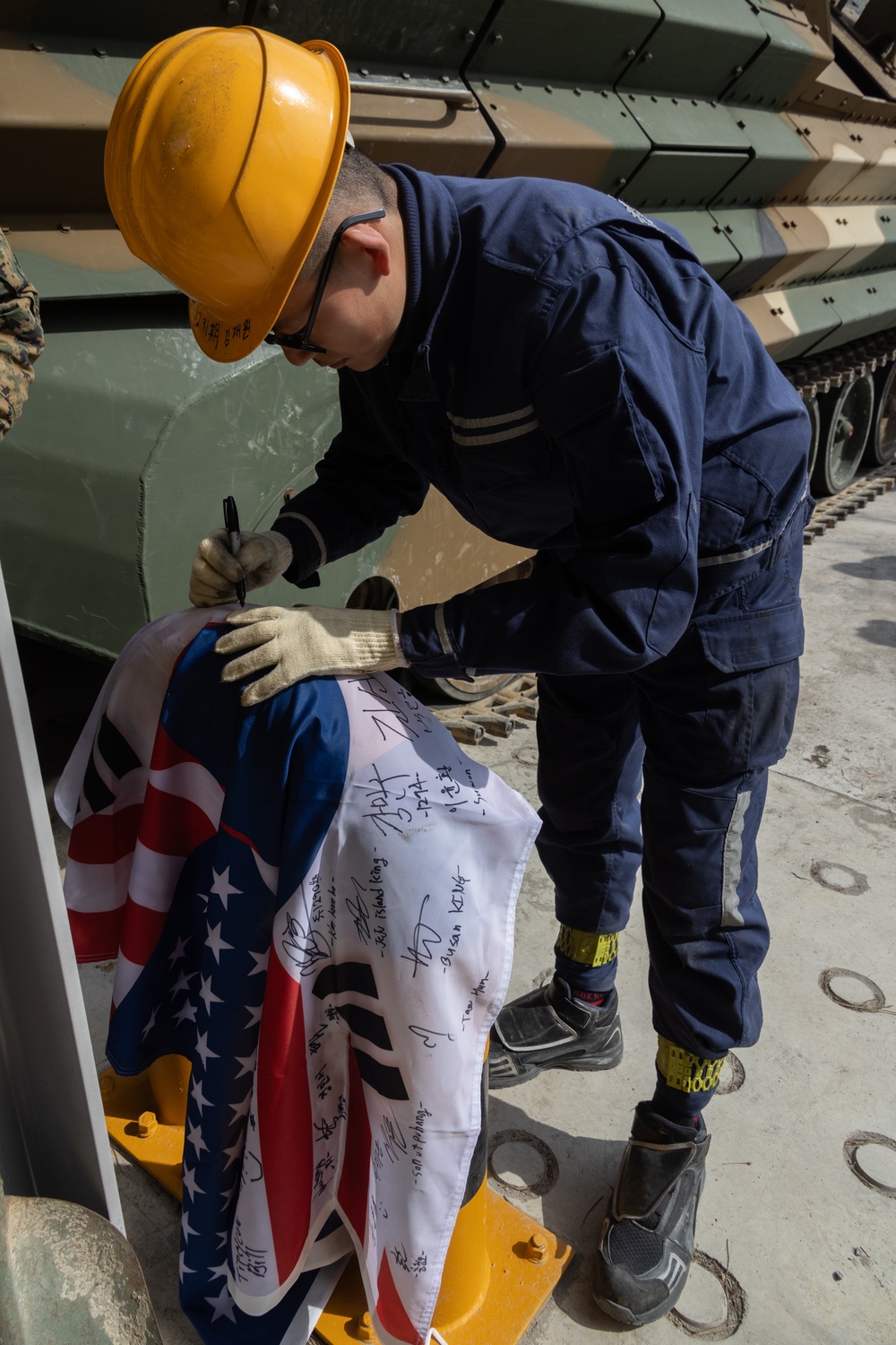 U.S. Marines tour South Korean AAVs during Freedom Shield 24