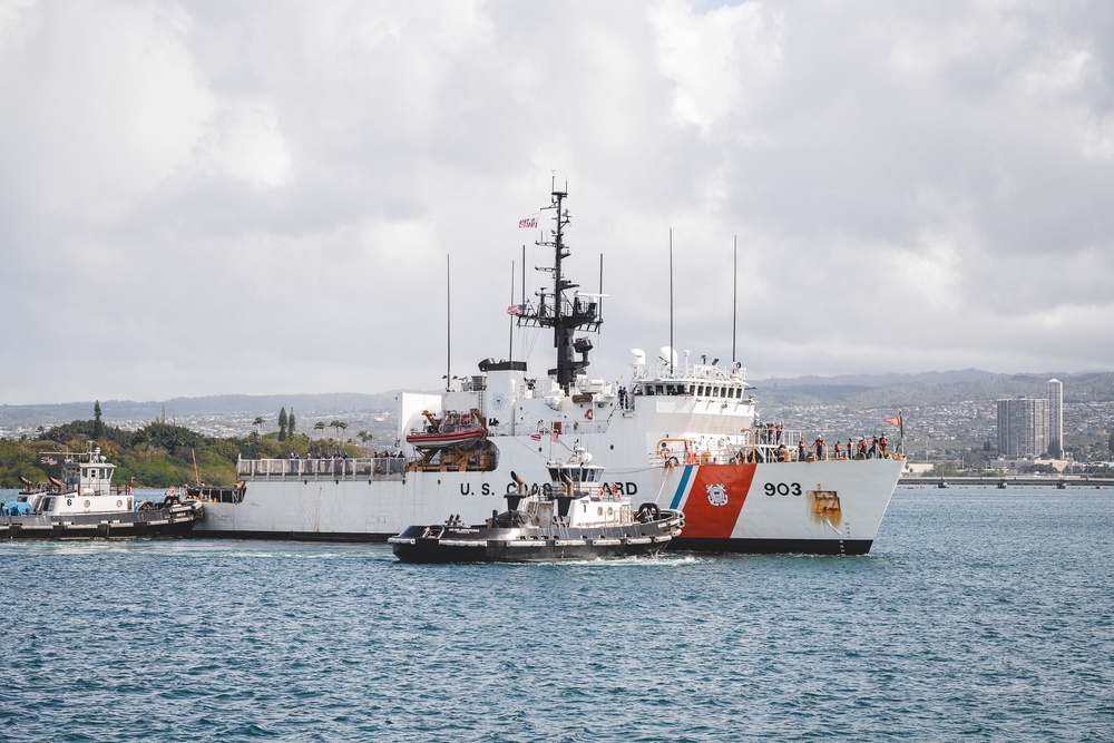 DVIDS - Images - U.S. Coast Guard Cutter Harriet Lane returns to home ...