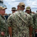 Rear Adm. Richard Seif visits USS Frank Cable