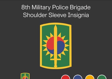 8th Military Police Brigade Shoulder Sleeve Insignia