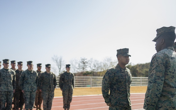 Cpl. Zen Tuang Reenlistment Ceremony