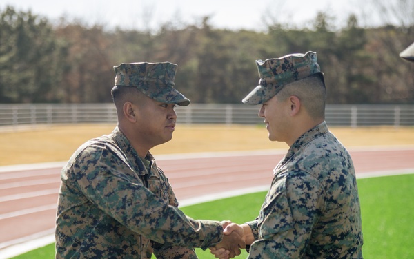 Cpl. Zen Tuang Reenlistment Ceremony