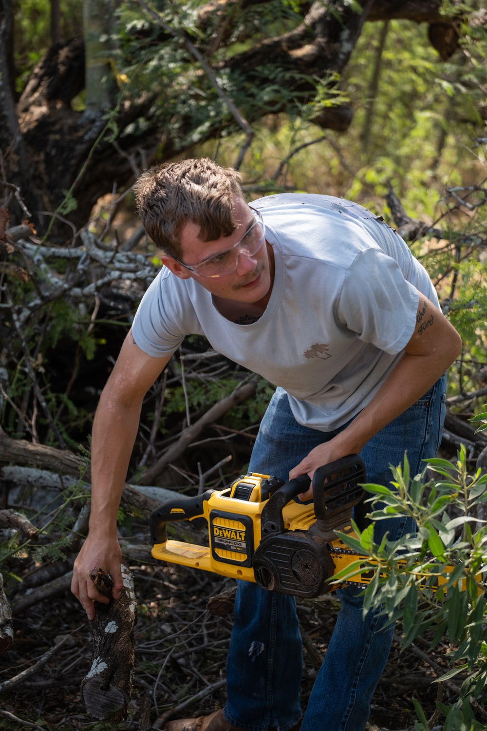 Helping Hands Preserve and Protect: PRTF Staff Remove Invasive Trees at Kalaeloa Heritage Park