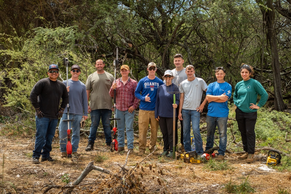 Helping Hands Preserve and Protect: PRTF Staff Remove Invasive Trees at Kalaeloa Heritage Park