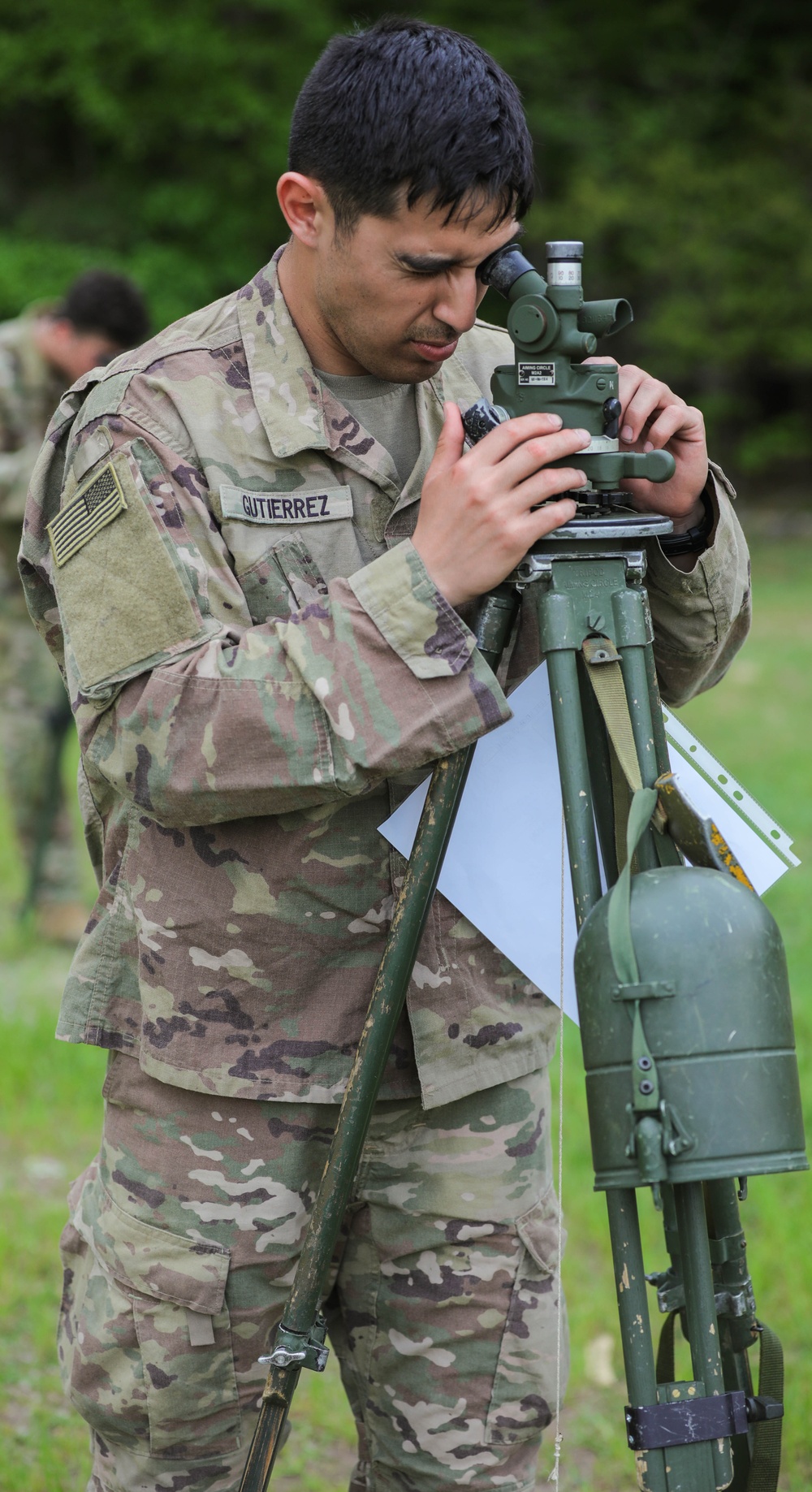 3rd Infantry Division team competes at the 2024 International Best Mortar Competition, Day 2