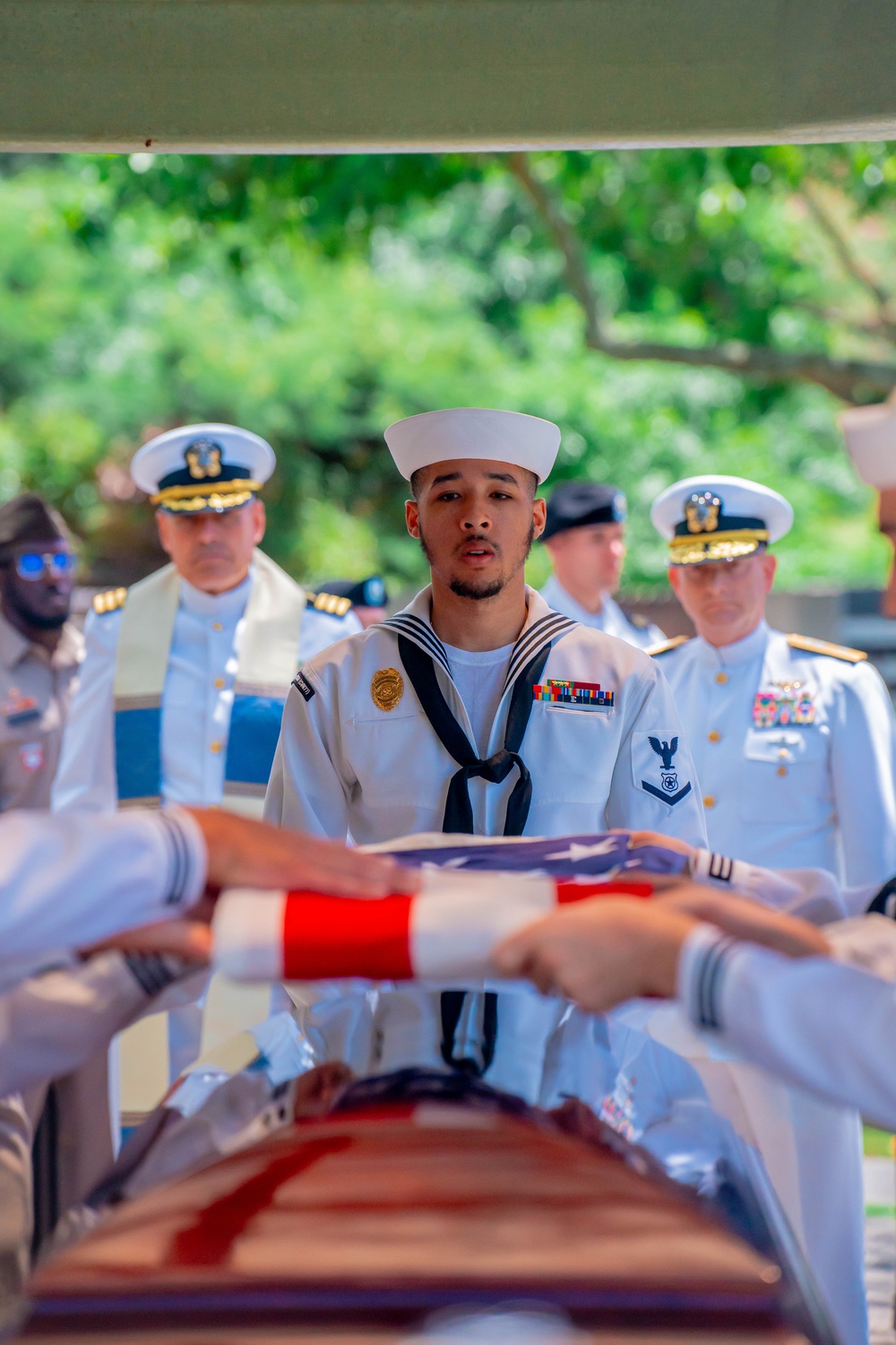 Interment Ceremony Francis D. Day