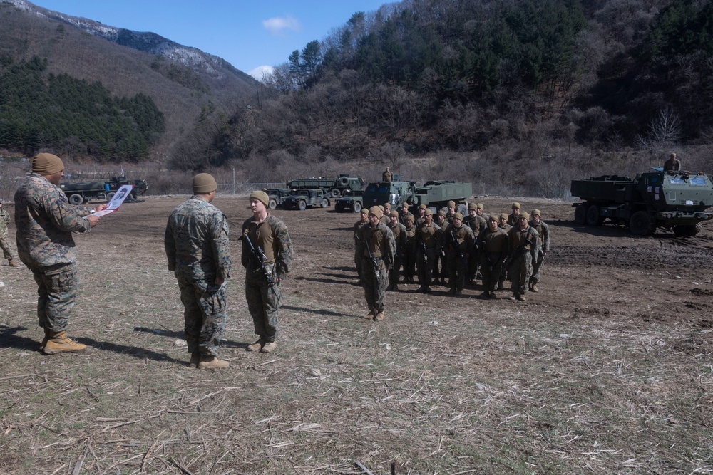 1st Lt. Shipley Field Promotion