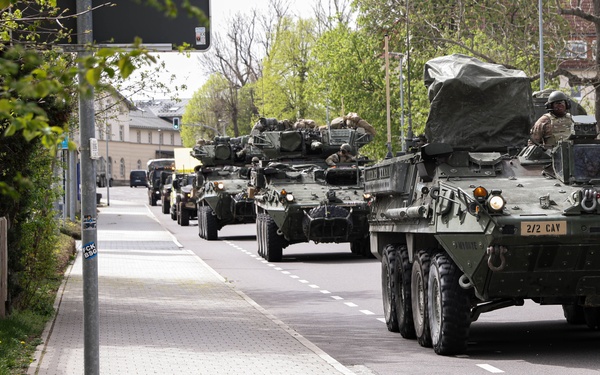 Convoy to Saber Strike 24