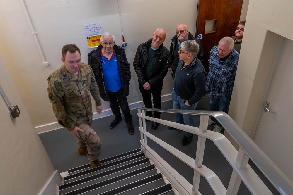 Greenham Common Control Tower Volunteers Tour ATC Tower