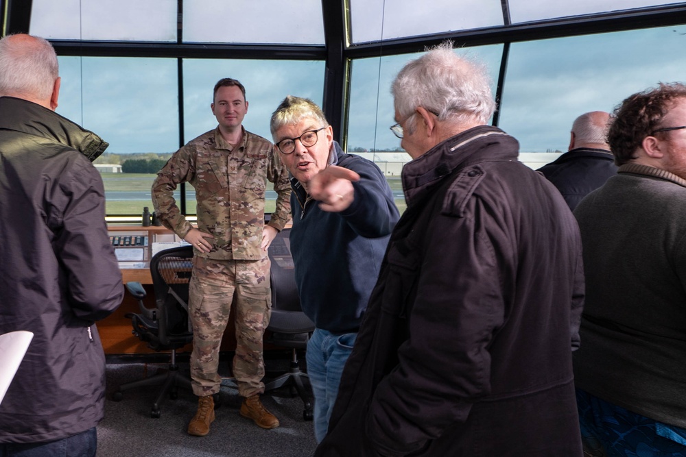 Greenham Common Control Tower Volunteers Tour ATC Tower