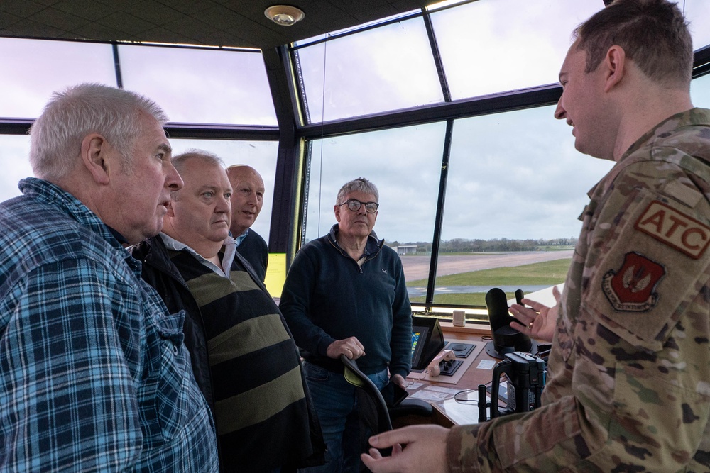 Greenham Common Control Tower Volunteers Tour ATC Tower