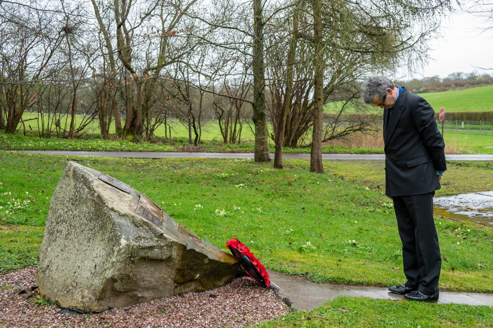 Pathfinders hold memorial service for 80th anniversary of Lancaster crash victims