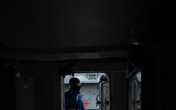 International special operations teams train to board and search vessels on the Black sea during Trojan Footprint 2024