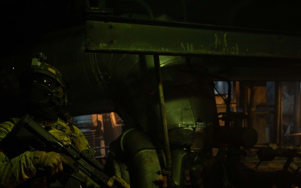 International special operations teams train to board and search vessels on the Black sea during Trojan Footprint 2024