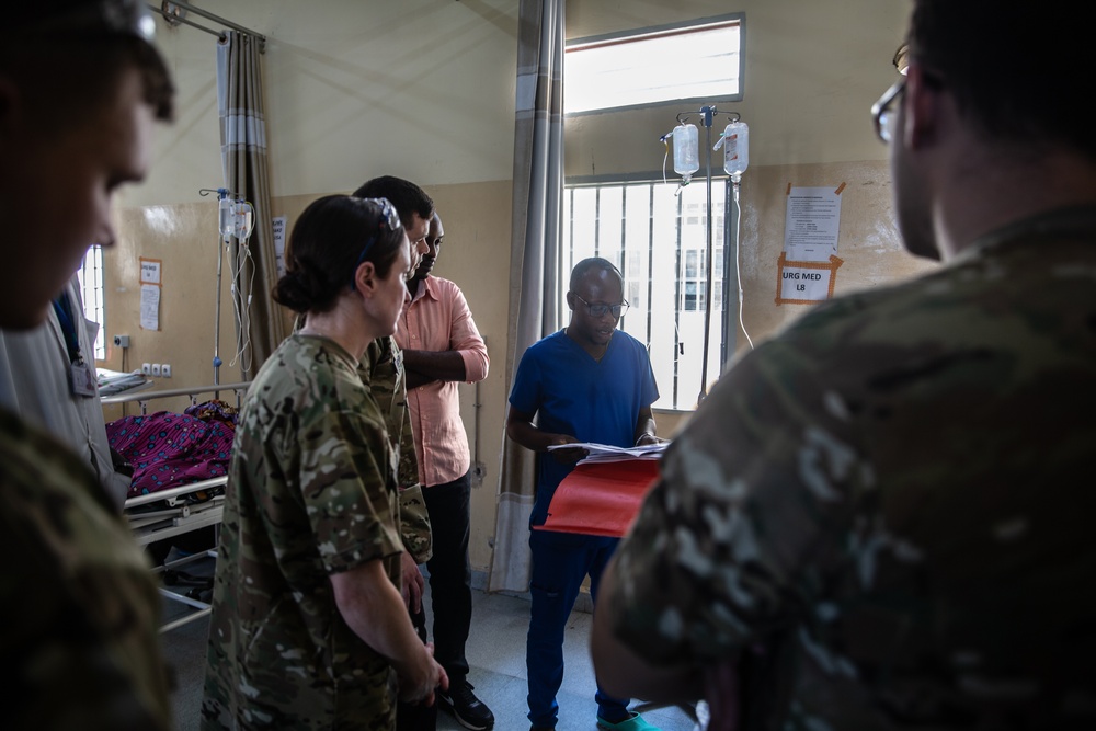 44th Medical Brigade participates in a Medical Readiness Exercise