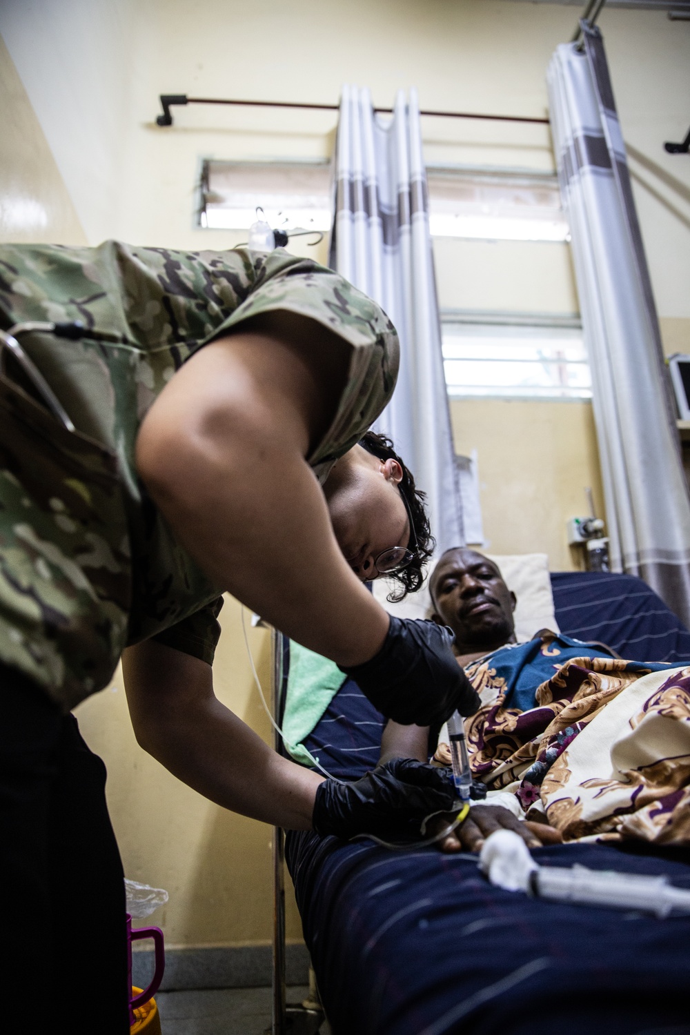 44th Medical Brigade participates in a Medical Readiness Exercise