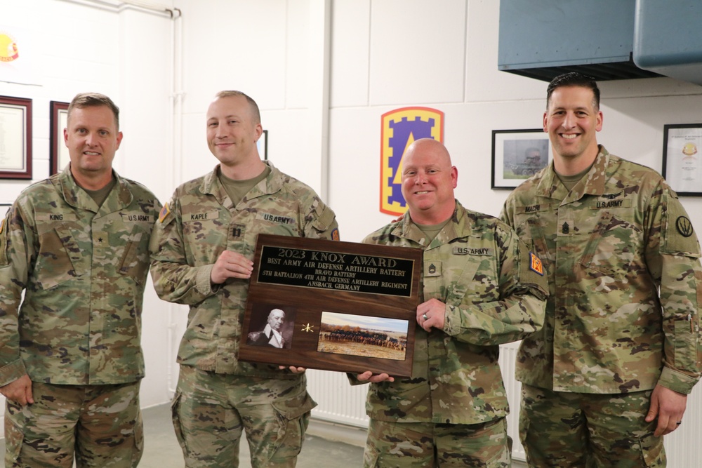 2023 Knox Award, Air Defense Artillery’s Best Battery