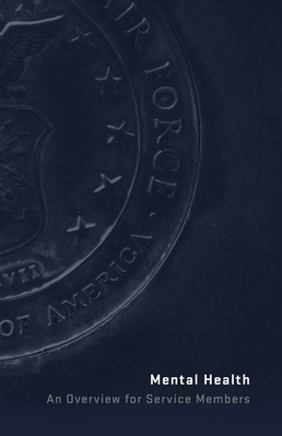 Cover of the Department of the Air Force’s “Mental Health Overview”