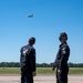 The U.S. Air Force F-16 Viper Demonstration Team performs at the Beyond the Horizon Air and Space Show 2024