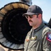 The U.S. Air Force F-16 Viper Demonstration Team performs at the Beyond the Horizon Air and Space Show 2024