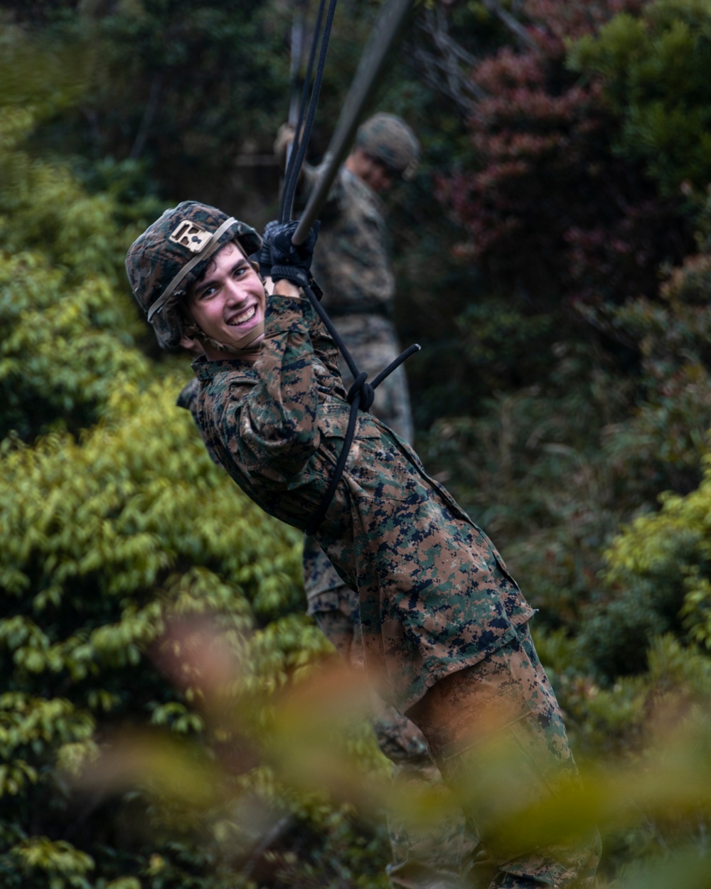 Marines with III Marine Expeditionary Force participate in Basic Jungle Skills Course