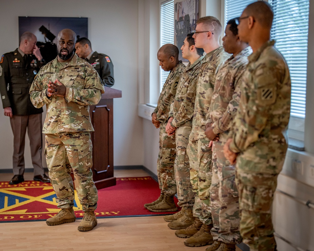 10th AAMDC recognizes G-8 soldiers from Fort Stewart, Georgia