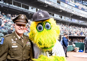 Unity Beyond the Diamond: Army Participates at White Sox Game Opener