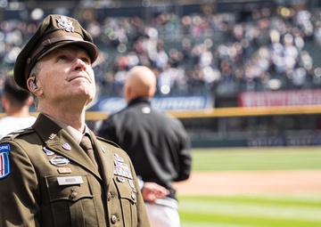 Unity Beyond the Diamond: Army Participates at White Sox Game Opener