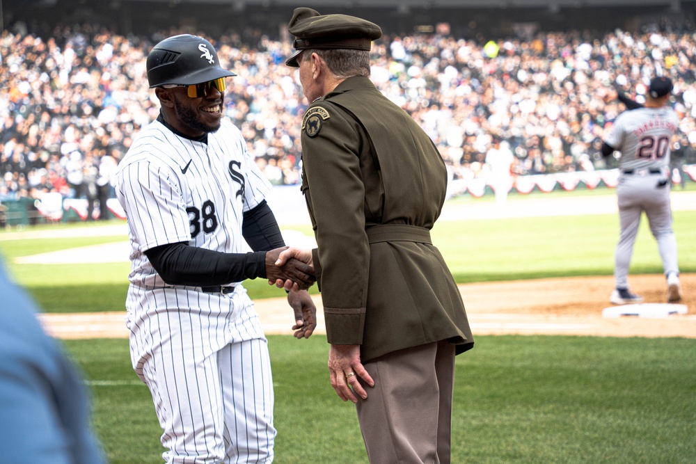 Unity Beyond the Diamond: Army Participates at White Sox Game Opener