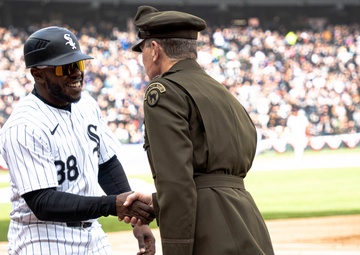 Unity Beyond the Diamond: Army Participates at White Sox Game Opener