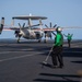 USS Dwight D. Eisenhower Conducts Flight Operations in the Red Sea