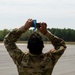 Arkansas Guardsmen Watch Eclipse